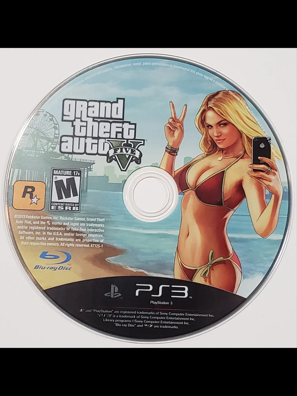 Grand Theft Auto V GTA 5 PS3 Complete CIB Map Manual Tested PlayStation 3 - Picture 10 of 15